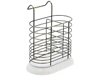 MX-039 BA Подставка для столовых приборов (180х110х200) бронза/белый <80>