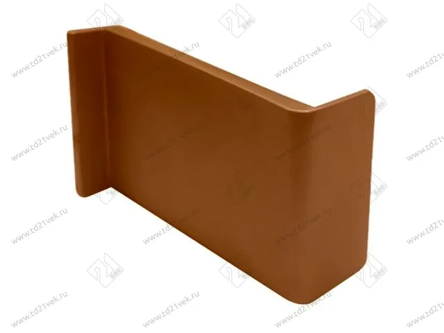 Накладка к навесу abs № 10, L, левый, орех <400> 1