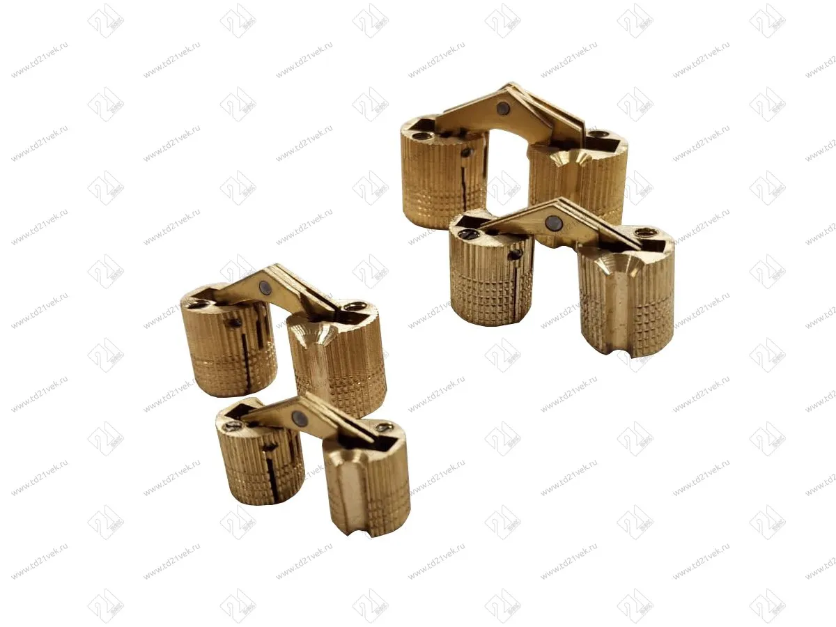 Петля цилиндрическая  16 мм латунь <40> 2