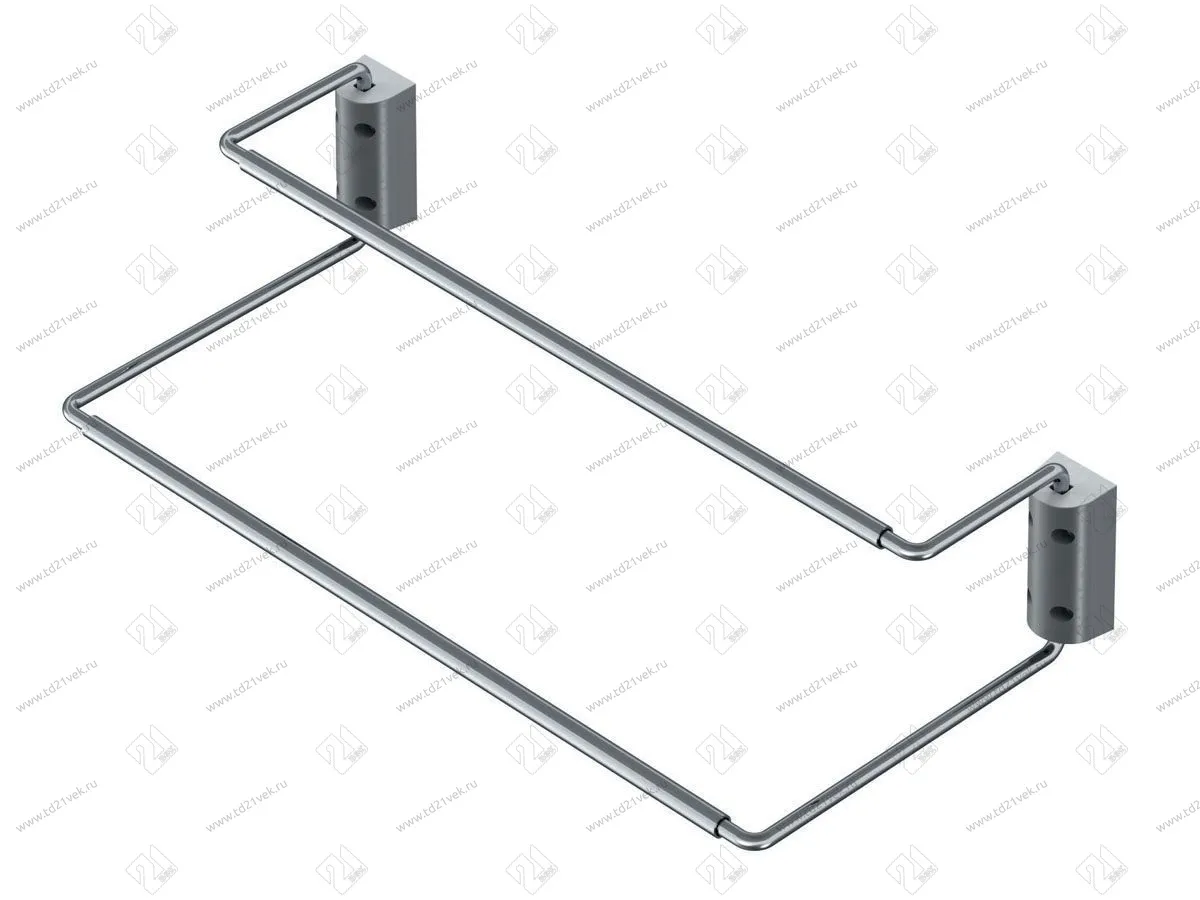S-6111-C Полка для обуви раздвижная Starax, (420-700х200х95 мм) 2
