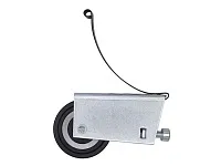 Комплект роликов асимметрия "Стандарт" (для трека-37,5мм / нагрузка-45кг / саморез-6мм)