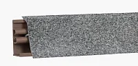 Плинтус для столешниц "антрацит" 3,0 м ПВХ LB-381-6186  (№380/6078) <1/20>