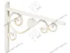 MF-170 WT.GP Кронштейн полки (240х23х190 мм)  белая патина <6> превью 1