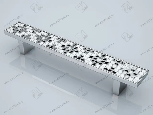 RD-192-02 Скоба Metax 192 мм (хром) <25/125> 1