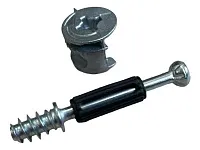 Стяжка эксцентриковая с саморезом (для плиты 16мм)