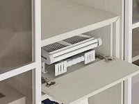 S-6616-W Выдвижная гладильная доска с фасадом в 400 базу, Starax, белый