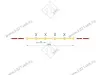 04.800.00.192 Лента G2, COB LED, IP20, 320LED/м, 4000K нейтральный белый, 12В, 12Вт/м, 8мм*5м превью 2