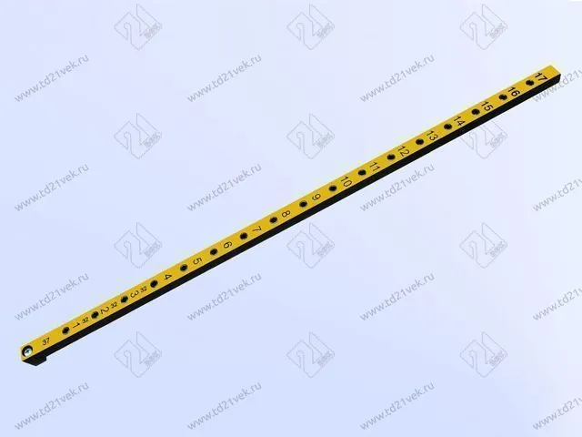 МК-03 Меб.кондуктор торцевой, шаг 32, dвтулки 5мм (для 16мм) <1> 1