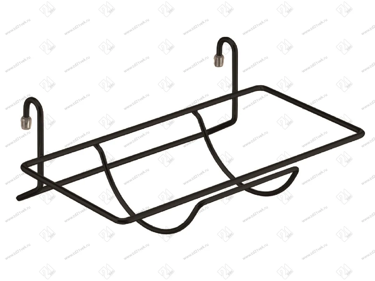 YJ-G217 BL Полка для бумажного полотенца, Д300 Ш200 В105, черный матовый <10 > 1