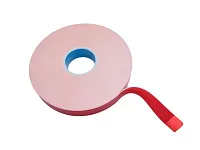 Лента двусторонняя для зеркал 19мм х 50м, красная