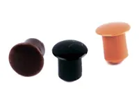 Заглушка для технологических отверстий, D8 мм, орех темный