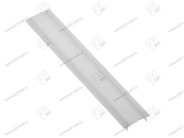 PA-OSMLGLAX3M-00 Крышка для алюминиевого профиля GLAX, молочная, 3м <20> 1
