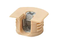 RED Стяжка d20*12,5мм с эксцентриком для плиты 16 мм, бежевый