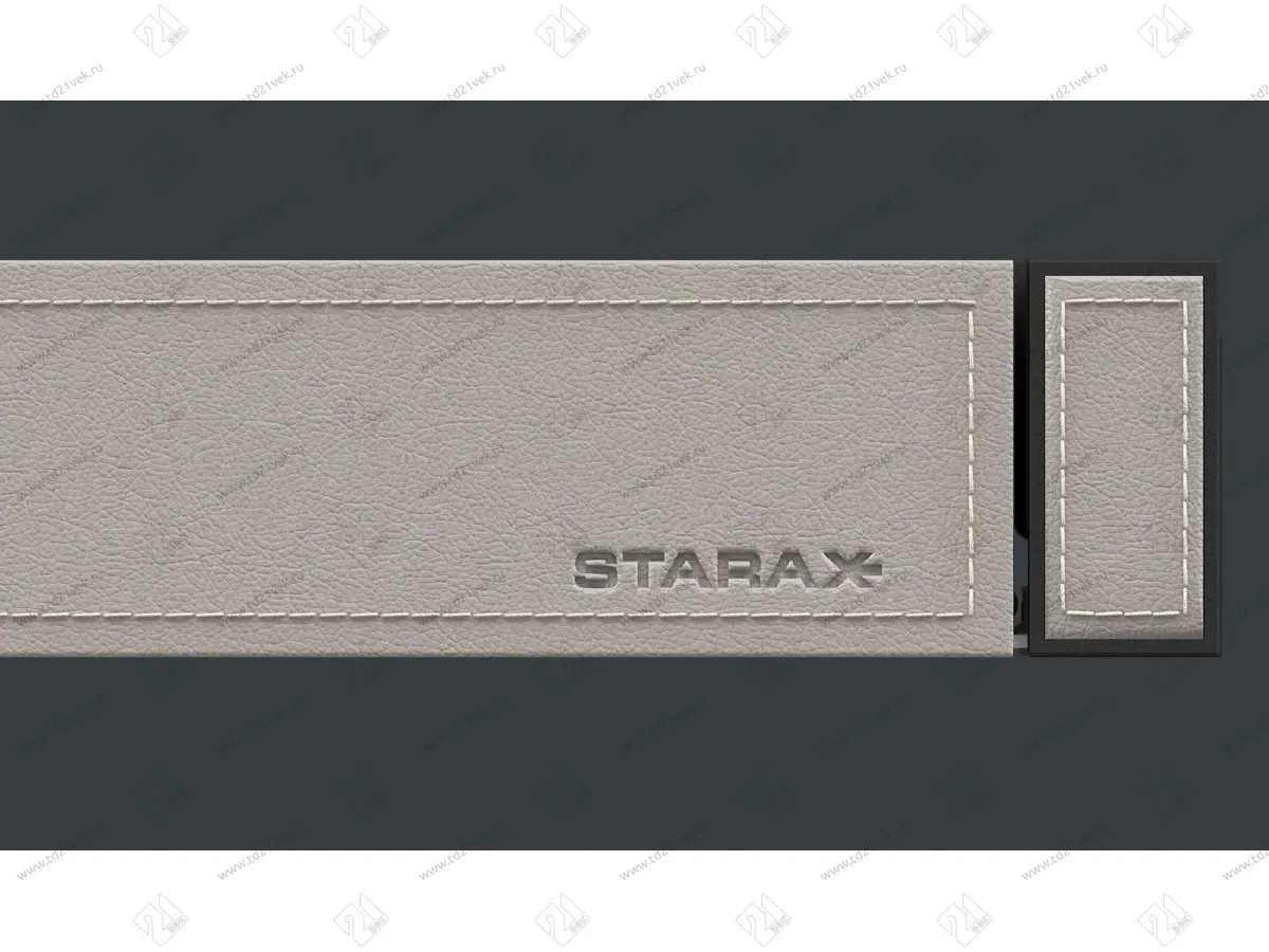 S-6420-A Ящик для аксессуаров в базу 600 мм, экокожа, Starax (564x470x95 мм), антрацит 3