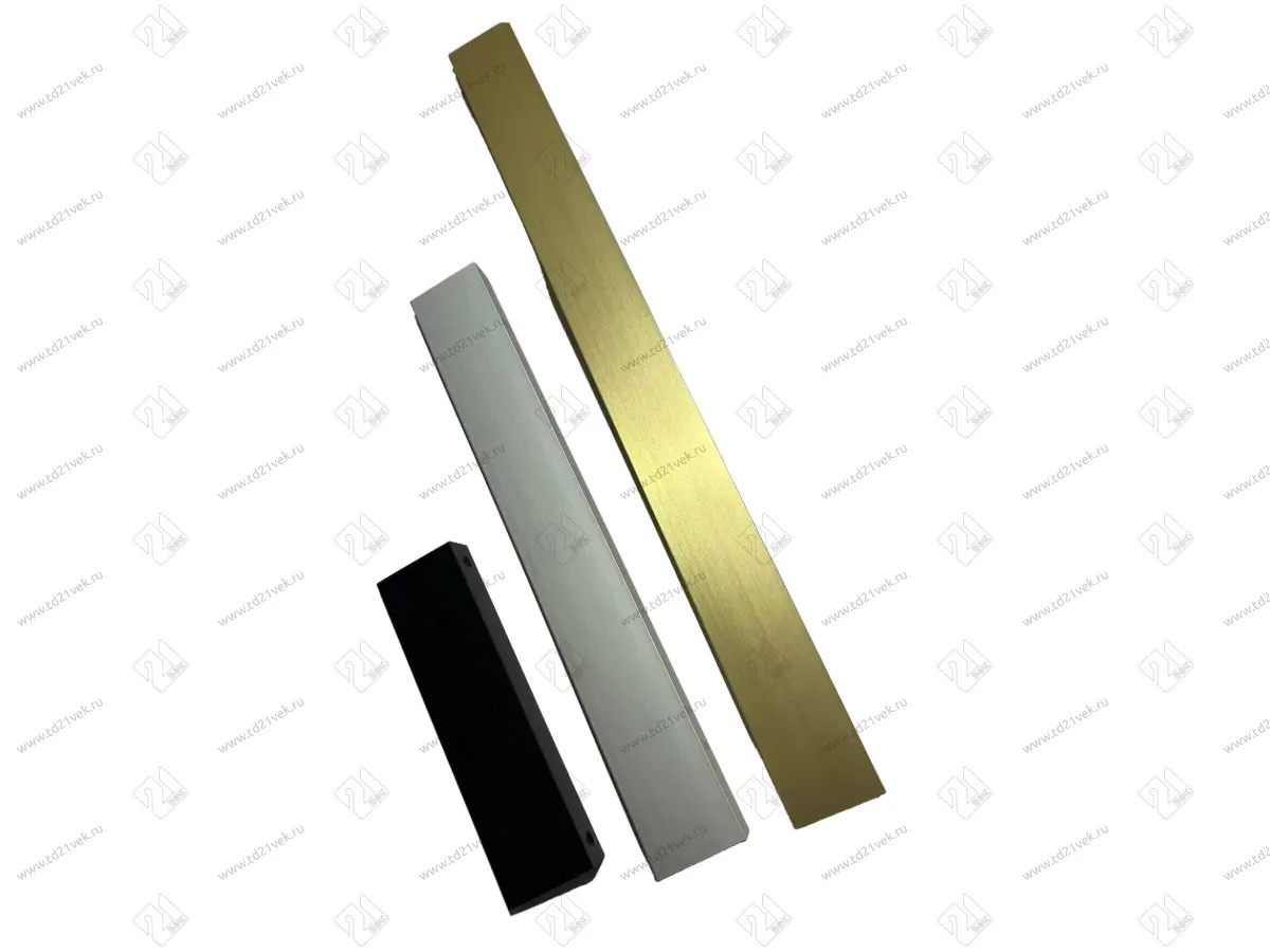 Профиль-ручка торцевая 1056мм (L1200мм) золото шлифованное, RT.K1 2