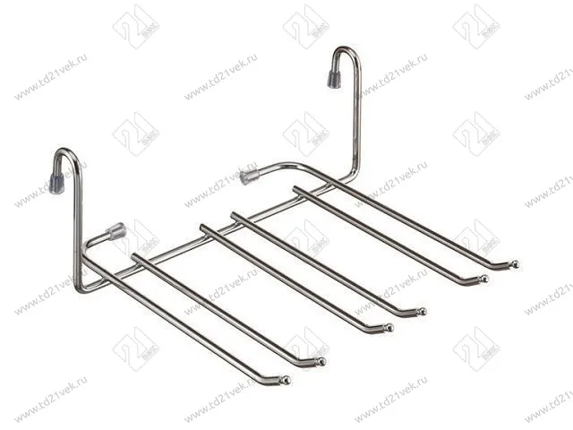 YJ-G507 Полка для бокалов мини (235х250х100) хром <24> 1