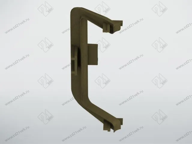 С-образный уголок внутренний  №6 шампань <10> 1