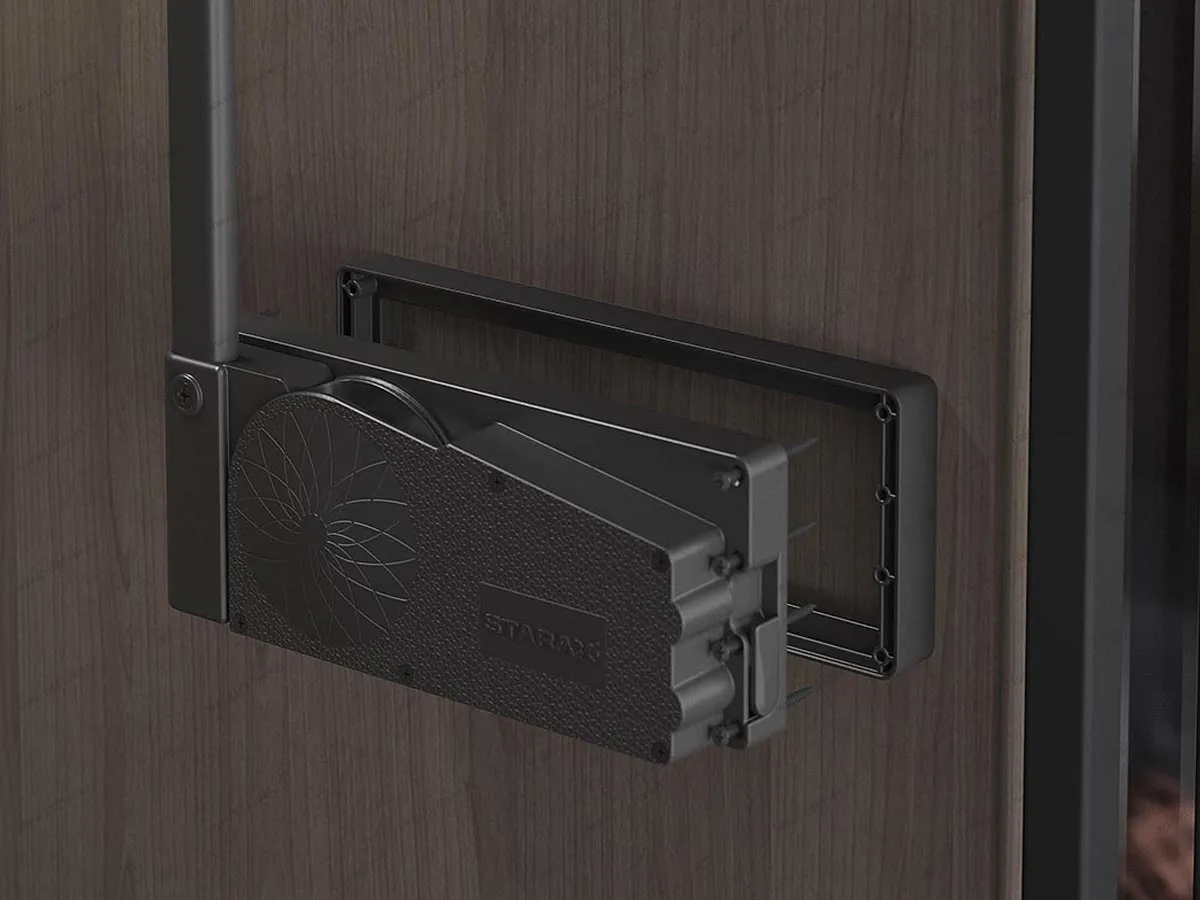 S-6018-A Крепеж Starax для пантографа (25x286x114) антрацит 1