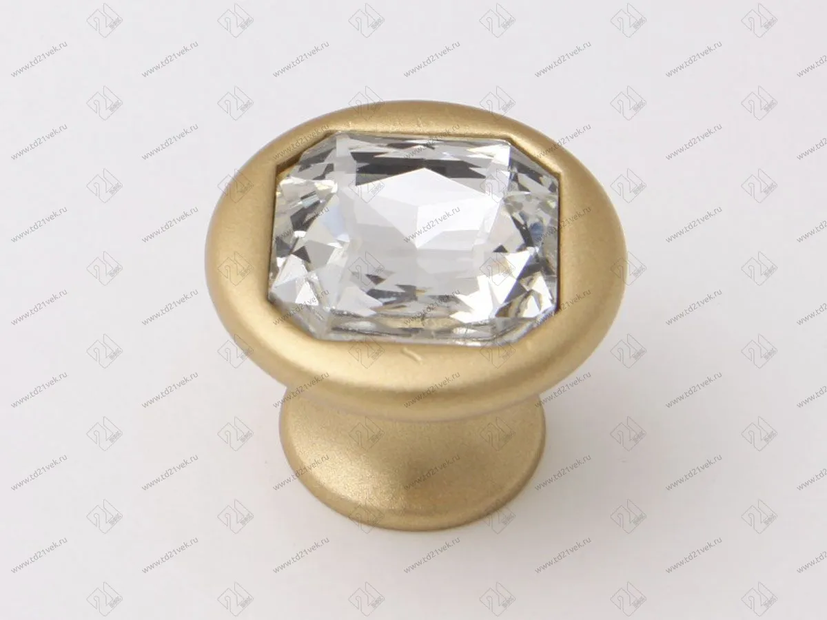 Купол "Оскар" с кристаллом 6080-04  (мат.золото)<50/400> 1