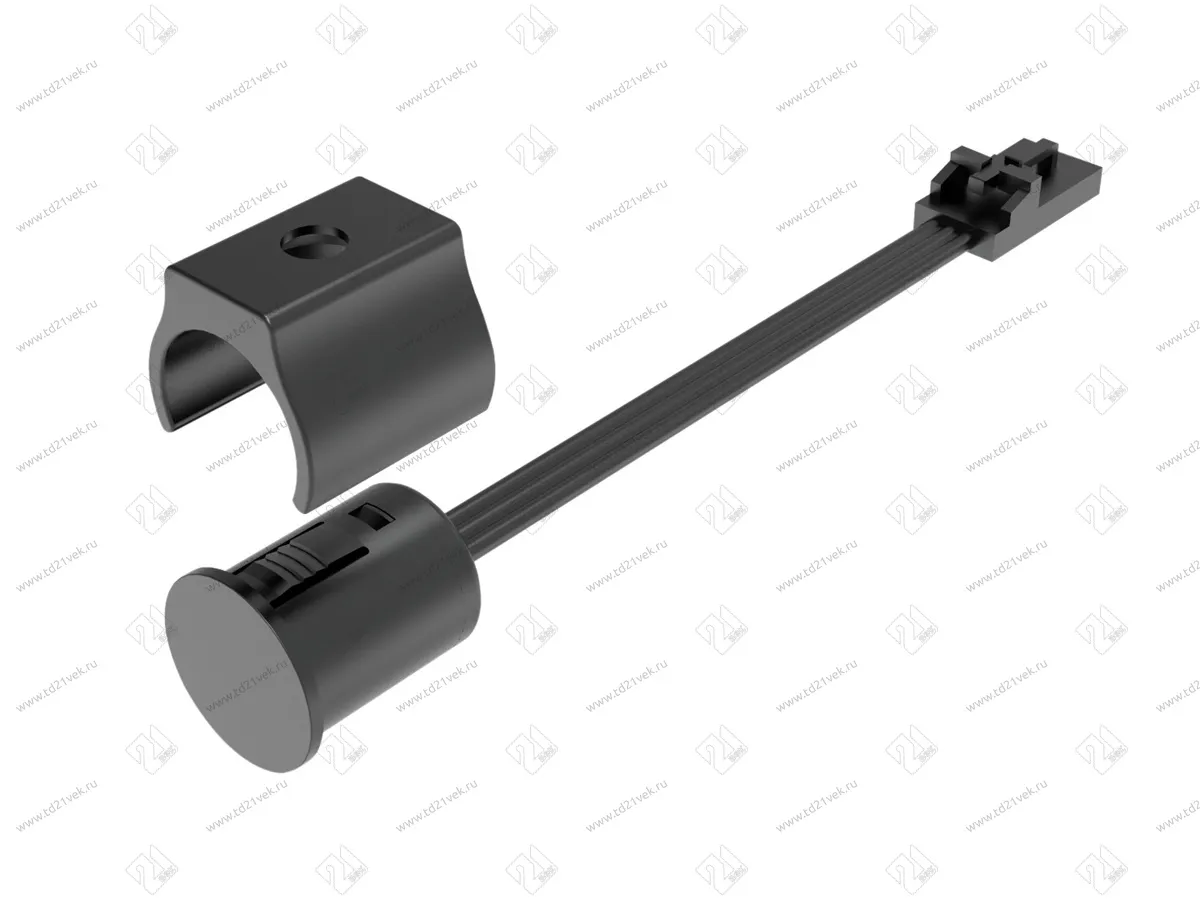 Сенсорная кнопка включения питания подсветки, d12х15мм, DC12-24V, черный 1