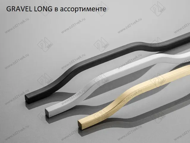 Профиль-ручка UA-GRAVEL-1200-20M 1152мм (L1200мм) черный матовый Apro 4