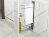S-2501-C  Бутылочница 150, Starax Cristal, направляющие Blum Tandem, (106х475х640 мм), частичное выдвижение, левая превью 1