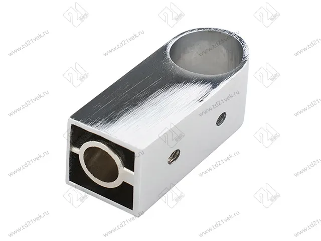 Держатель рейлинга модерн хром 2