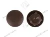 Заглушка для технологических отверстий, D5 мм, коричневая матовая (1упак = 1000шт) превью 1