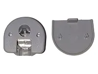 ACKRF016 Стяжка RAFFIX DUO d20*H12,5 мм с эксцентриком для плиты 16 мм, серая