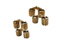 Петля цилиндрическая  16 мм латунь <40>