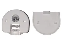 ACKRF016 Стяжка RAFFIX DUO d20*H12,5 мм с эксцентриком для плиты 16 мм, белая