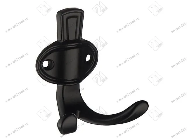 KR 0311 BL Крючок , матовый черный <25/40/240> 1