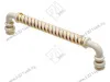 RS-121-128 WG Ручка-скоба, 128 мм, белый с золотом <50/250> превью 1