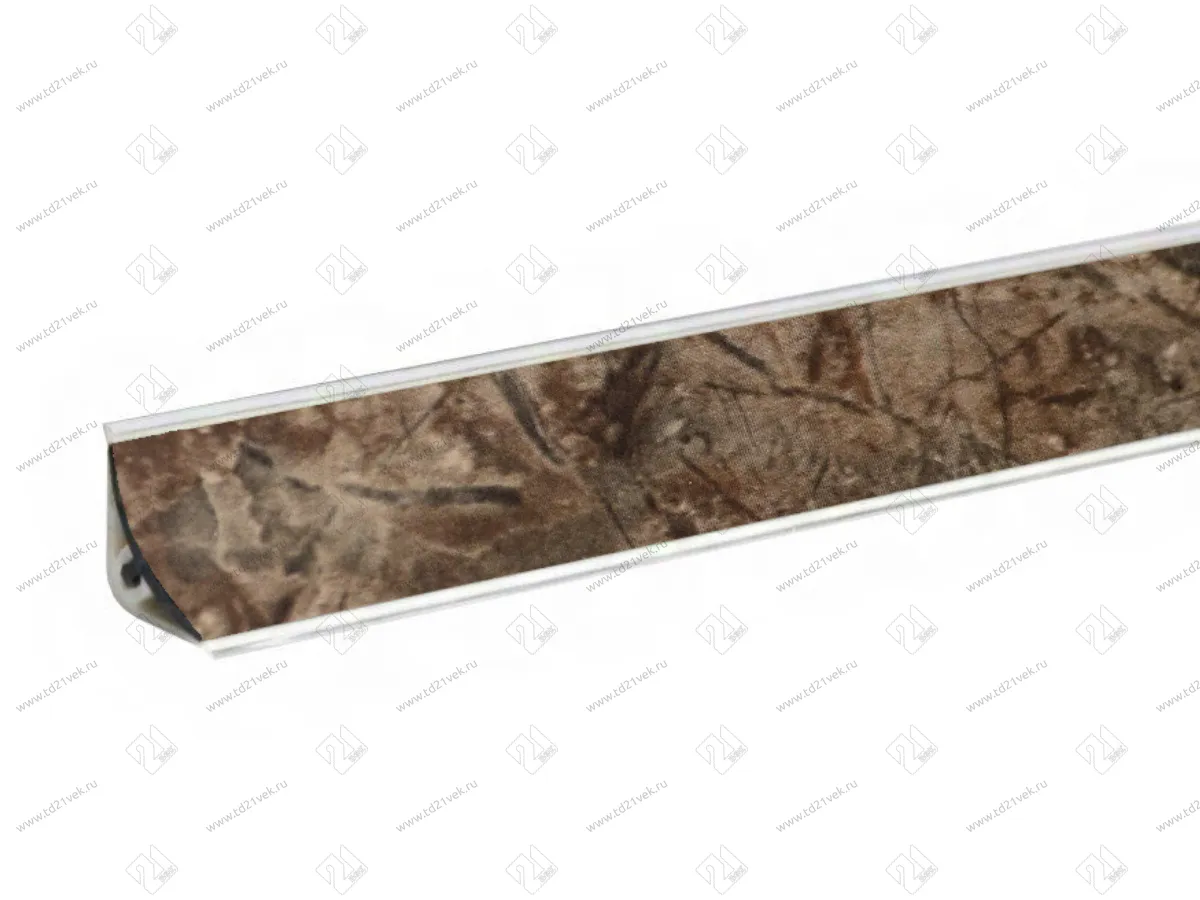 Плинтус для столешниц LB15  Аламбра темная 3,0м 20-15-0-6133  (№6018)  <1/15> 1