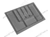 Лоток для столовых приборов в базу шир.800 PP (740/720*490/470*45мм), серый <1/12> превью 1