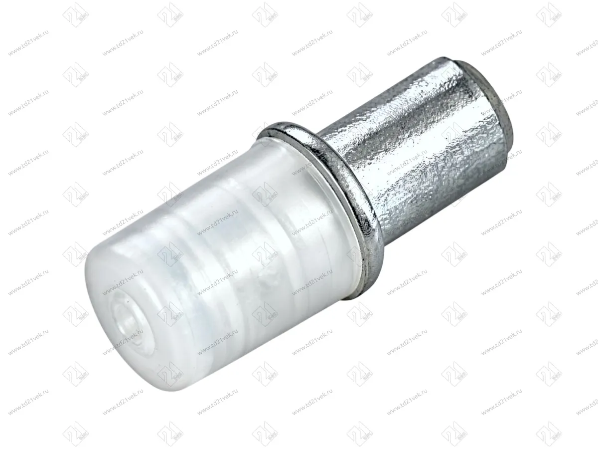 Полкодержатель для стекла d5мм, для стекла (цинк/транспарент) 1