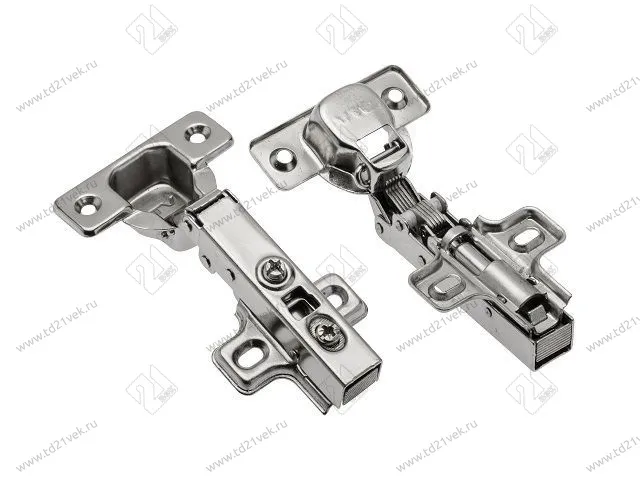 ZM-INHC090BEO Петля самозакр-ся гидравл-ая накладная ИННОВО GTV,без евро,отв. пл. Н0,45/35мм <100> 1