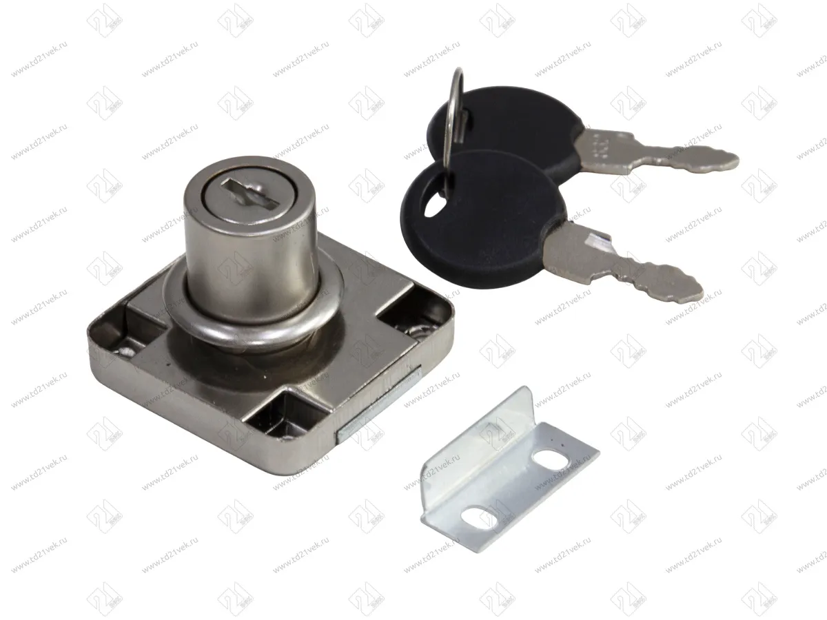 Замок 138 с планкой, никель 1