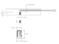 Лента светодиодная гибкая SMD, 1 метр, 10W, IP65, 3000-6000К, регулируемая цветовая температура