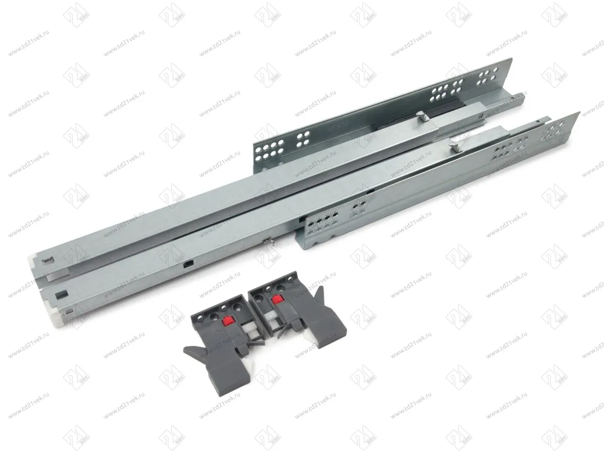 DB8885Zn/450 Направляющие 450 мм  push-to-open скрытого монтажа B-slide <10> 1