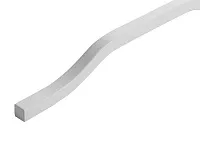 Профиль-ручка UA-GRAVEL-1200-10M 1152мм (L1200мм) белый матовый Apro