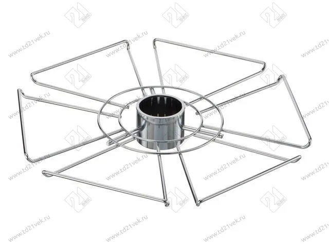 ST360 Полка для бокалов D350 "i" хром <5> 1