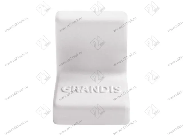 Уголок крепежный 20x20 мм толщ.1,2мм с крышкой, белый  10-436P <400/4000> 1