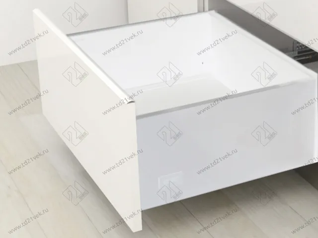 Комплект ящика Dragon-Pro, Soft-Close, L500 мм, H178 мм, нагрузка 40 кг, белый, с доводчиком 1