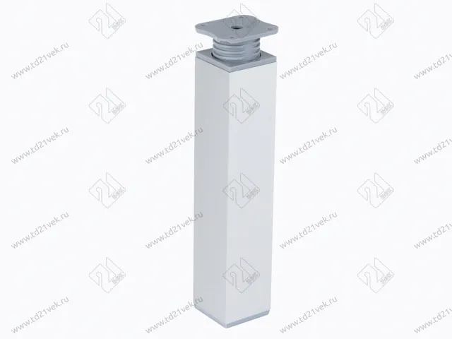 Опора декоративная H200+15мм, металлик 2
