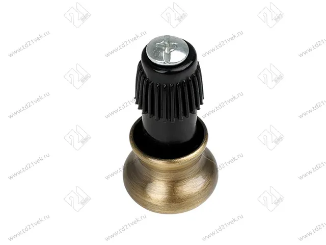 Заглушка рейлинга традиция бронза 2