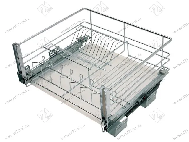 KRS03/1/3/800 Выдвижная корзина-сушка с поддоном в нижнюю базу 800 мм с доводчиком <2> 1