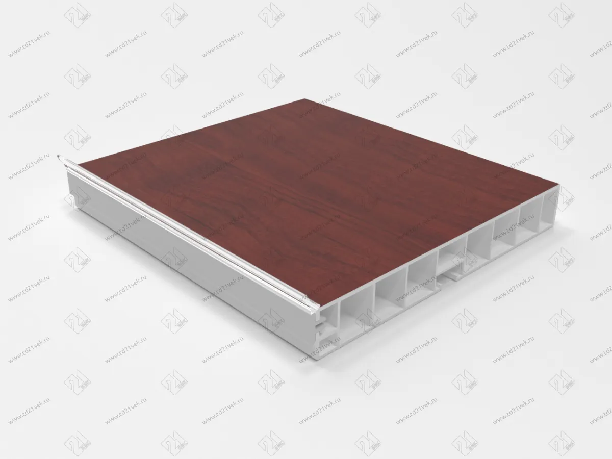 Цоколь кухонный 4м с силик.пр., орех итальянский H-100 <15> 1