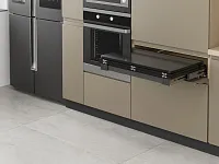 S-2145-A Механизм Starax для встраиваемой столешницы в три сложения с ножкой, шир.600 (564х510х125 мм), антрацит