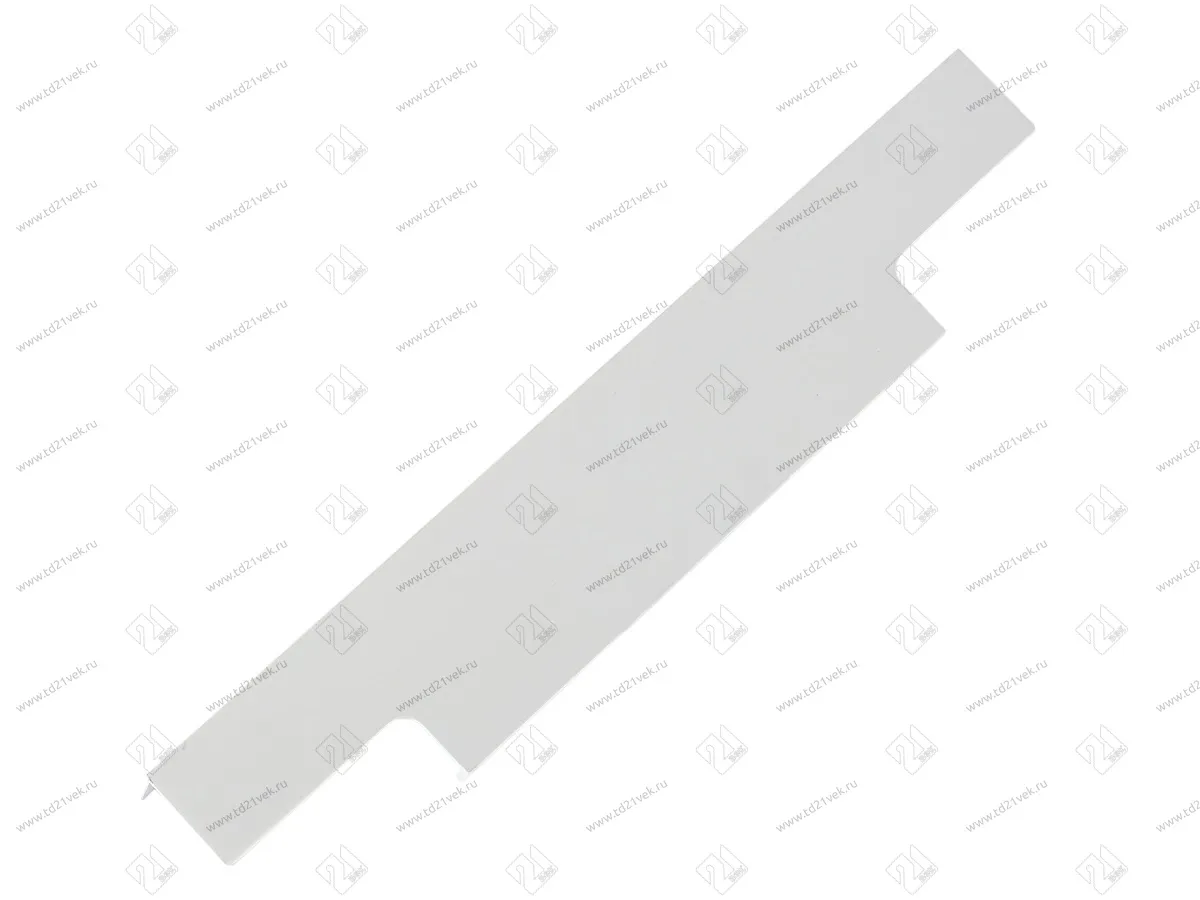 Профиль-ручка торцевая 128мм (L150мм) хром матовый, RT.K109 1